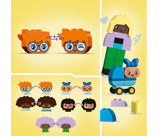 LEGO DUPLO 10423 Ludziki z emocjami - 1202657 - zdjęcie 4